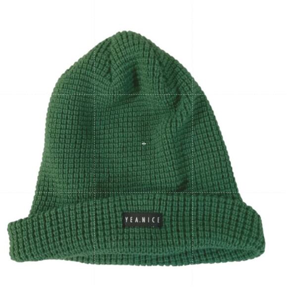 Yea Nice Beanie Unisex One Size Acrylic Waffle Knit Winter Warm Hat Cap OSFM - Picture 4 of 14